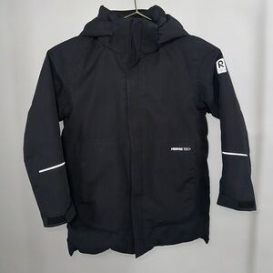 Reima Reimatec winter jacket Kulkija Black sz 7-8 (122 EU)